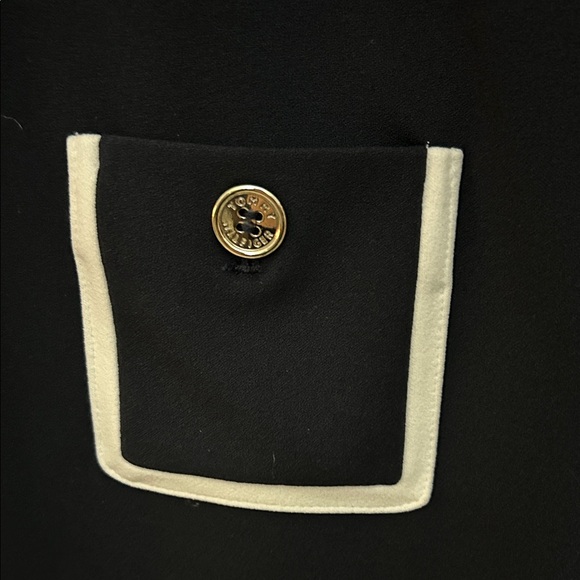 Tommy Hilfiger Navy Dress with White Trim - Picture 3 of 5